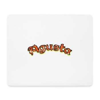 Agusta - Mousepad (Querformat) - Weiß - Vorne