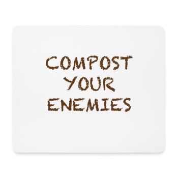 Gardener gardener gardening - Mouse Pad (horizontal) - white - Front