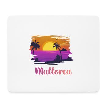 Ich liebe Mallorca - Mousepad (Querformat) - Weiß - Vorne