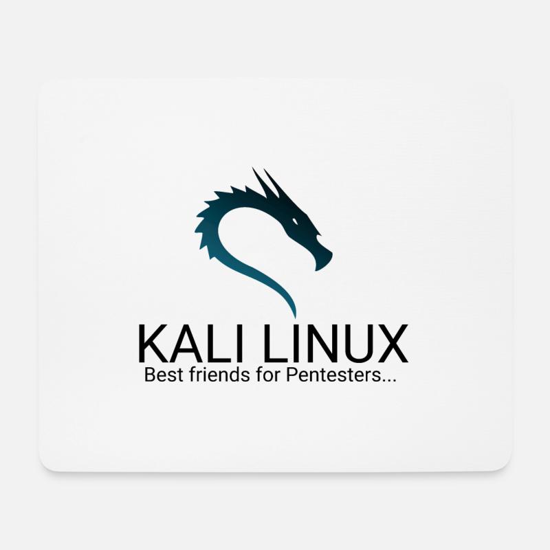 Kali Linux - Mousepad (Querformat) - Weiß