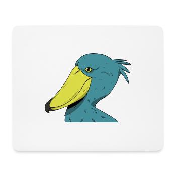 Shoebill Bird Ornithologist Forest I Gift - Mouse Pad (horizontal) - white - Front