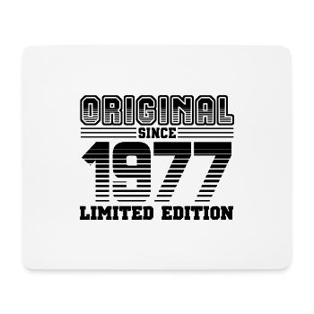 1977 - Mousepad (Querformat) - Weiß - Vorne