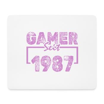 Typing 1987 - Mouse Pad (horizontal) - white - Front