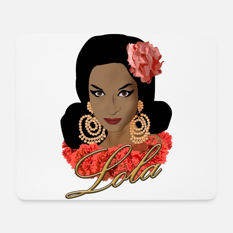 Lola - Mouse Pad (horizontal) - white