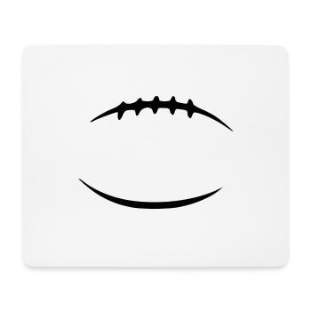football américain amérique - Tapis de souris (format paysage) - blanc - Devant