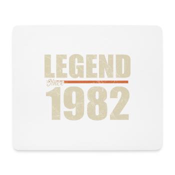 Anniversaire 1982 | Légende depuis 1982 - Tapis de souris (format paysage) - blanc - Devant