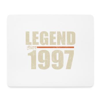 Anniversary 1997 | Legend since 1997 - Mouse Pad (horizontal) - white - Front
