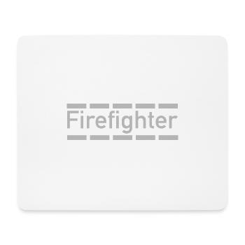 Firefighter - Mouse Pad (horizontal) - white - Front