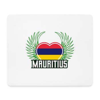Mauritius - Mouse Pad (horizontal) - white - Front
