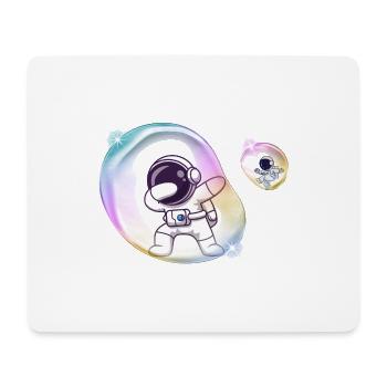 Astronaut - Mousepad (Querformat) - Weiß - Vorne