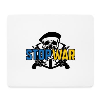 Stop War - Mouse Pad (horizontal) - white - Front