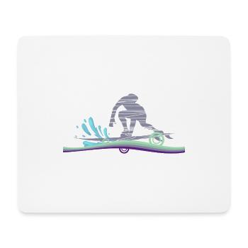 Surf Spain - Mouse Pad (horizontal) - white - Front