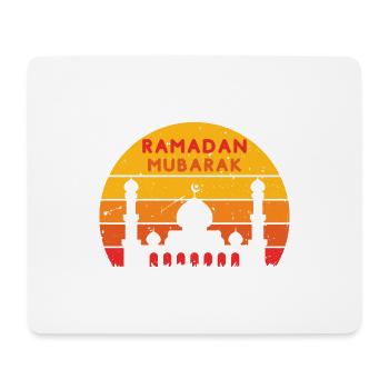 Ramadan Mubarak Sunset Colors - Mouse Pad (horizontal) - white - Front