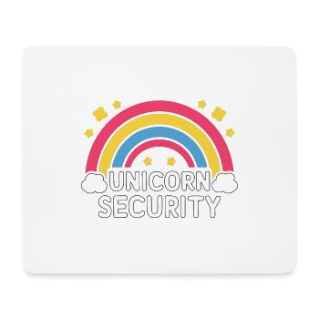 Unicorn Security Unicorn Motto Unicorn Security - Mouse Pad (horizontal) - white - Front