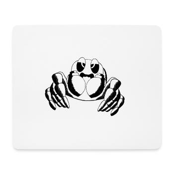 Retro tattoo style Spinne - Mousepad (Querformat) - Weiß - Vorne