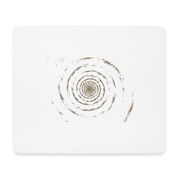 Hypnose - Fraktal - Mousepad (Querformat) - Weiß - Vorne