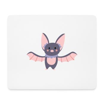 bat - Mouse Pad (horizontal) - white - Front