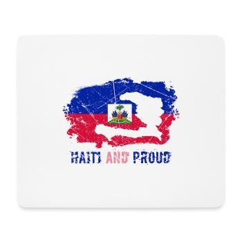 Haiti Haitianer Stolz Flagge Flaggentag I Geschenk - Mousepad (Querformat) - Weiß - Vorne