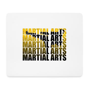 Arts martiaux - Tapis de souris (format paysage) - blanc - Devant