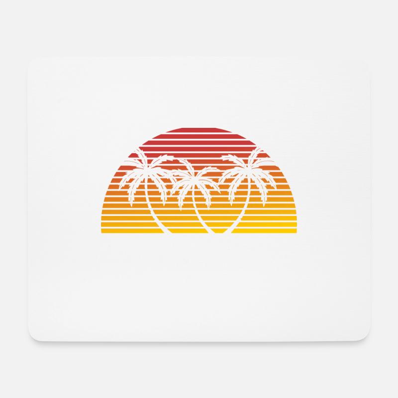 Florida - Mousepad (Querformat) - Weiß