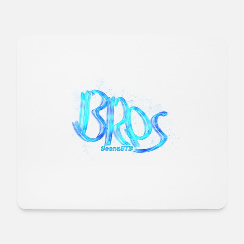 Bros. - Mouse Pad (horizontal) - white