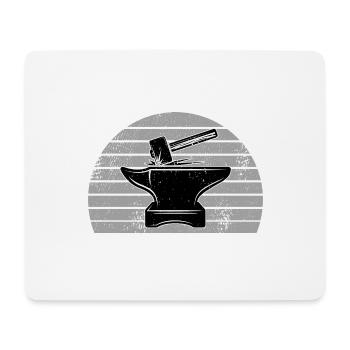 Anvil - Mouse Pad (horizontal) - white - Front