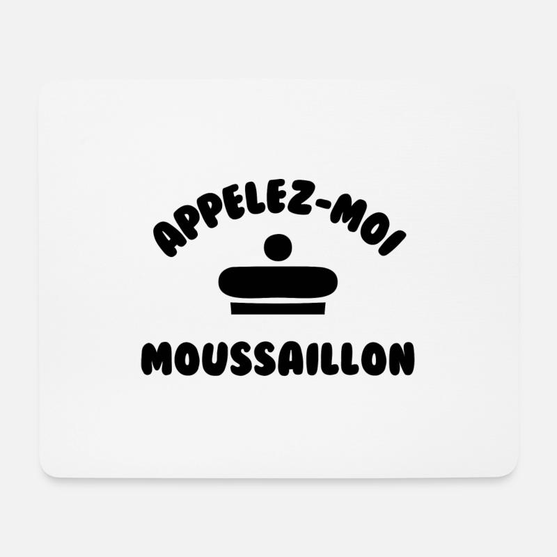 Appelez moi moussaillon - Tapis de souris (format paysage) - blanc