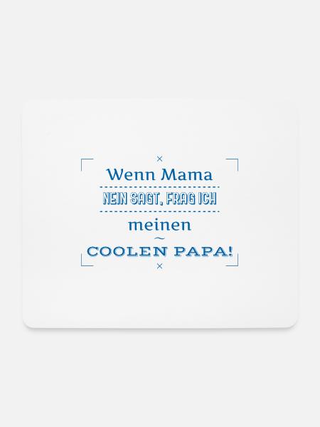 lustige sprüche - Mousepad (Querformat) - Weiß