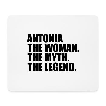 Woman Myth Legend Name Antonia - Mouse Pad (horizontal) - white - Front