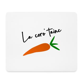 40 ANS. 40e ANNIVERSAIRE. ANNIVERSAIRE 40 ANS - Tapis de souris (format paysage) - blanc - Devant