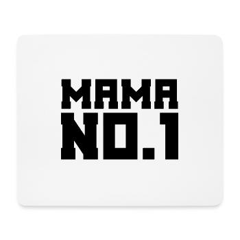 Mama No.1 | Mutter | Mama | Eltern | Frau - Mousepad (Querformat) - Weiß - Vorne