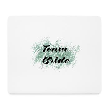 Équipe Bride - Tapis de souris (format paysage) - blanc - Devant