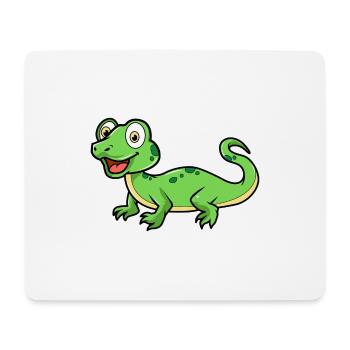 lizard - Mouse Pad (horizontal) - white - Front