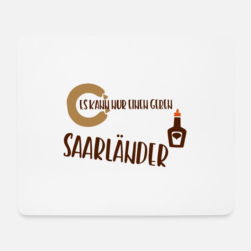 Es kann nur einen geben ReSi Kreativ - Mousepad (Querformat) - Weiß