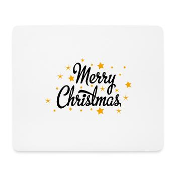 Merry Christmas - Mousepad (Querformat) - Weiß - Vorne