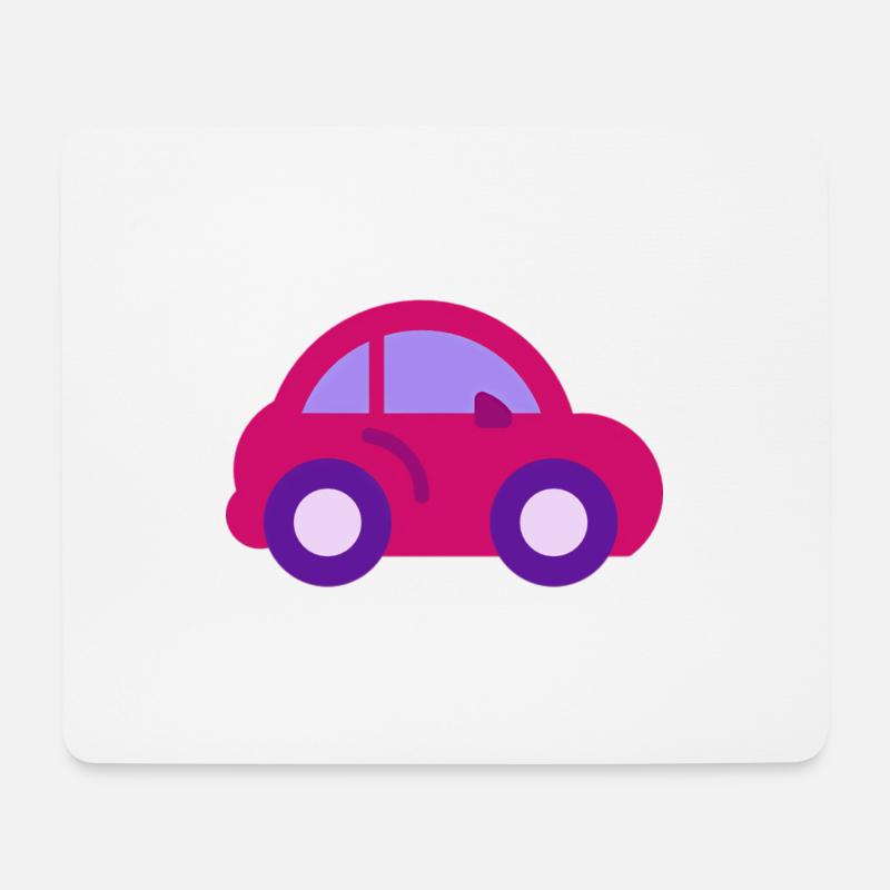 car - Mouse Pad (horizontal) - white