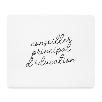 Conseiller principal d'éducation - Tapis de souris (format paysage) - blanc - Devant