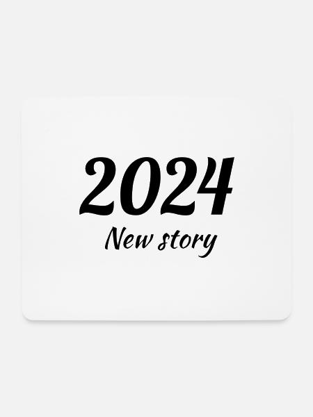 Write your story. Allhafs - Mouse Pad (horizontal) - white