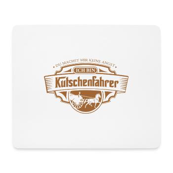Carriage rider horse-drawn carriage idea carriage horse - Mouse Pad (horizontal) - white - Front