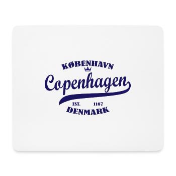 Copenhagen Dänemark Geschenk Nord Spruch - Mousepad (Querformat) - Weiß - Vorne