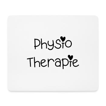 Physiothérapie - Tenue pour physiothérapeutes - Tapis de souris (format paysage) - blanc - Devant
