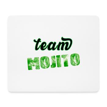 Team MOJITO - Tapis de souris (format paysage) - blanc - Devant