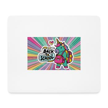 Back to school - Mouse Pad (horizontal) - white - Front