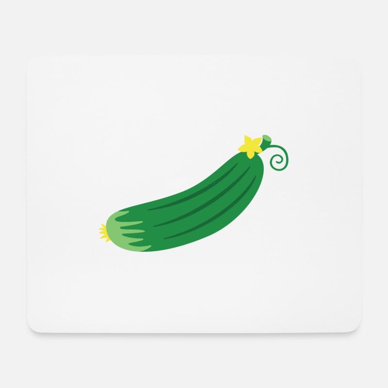 Cucumber - Mouse Pad (horizontal) - white