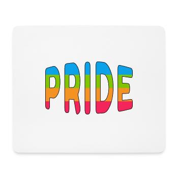 Pride logo Panromantic - Mouse Pad (horizontal) - white - Front