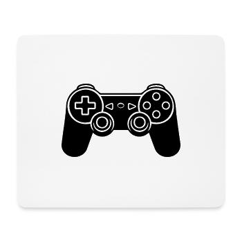 Controller Gaming Video Games Gamepad - Mouse Pad (horizontal) - white - Front