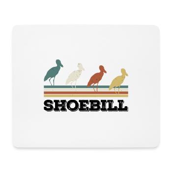 Shoebill Bird Ornithologist Forest I Gift - Mouse Pad (horizontal) - white - Front