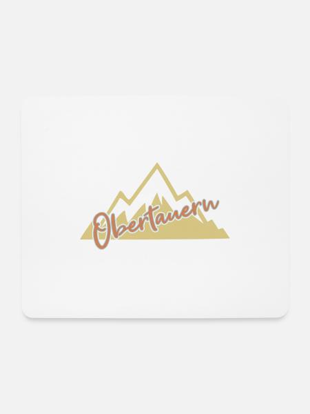 Obertauern - Mousepad (Querformat) - Weiß