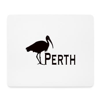 Bin Chicken Perth - Mouse Pad (horizontal) - white - Front