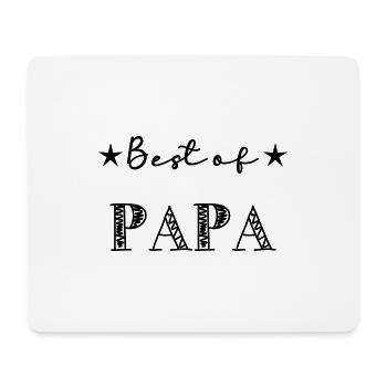 FATHER's DAY. HAPPY BIRTHDAY DAD. DAD. HAPPY BIRTHDAY - Mouse Pad (horizontal) - white - Front